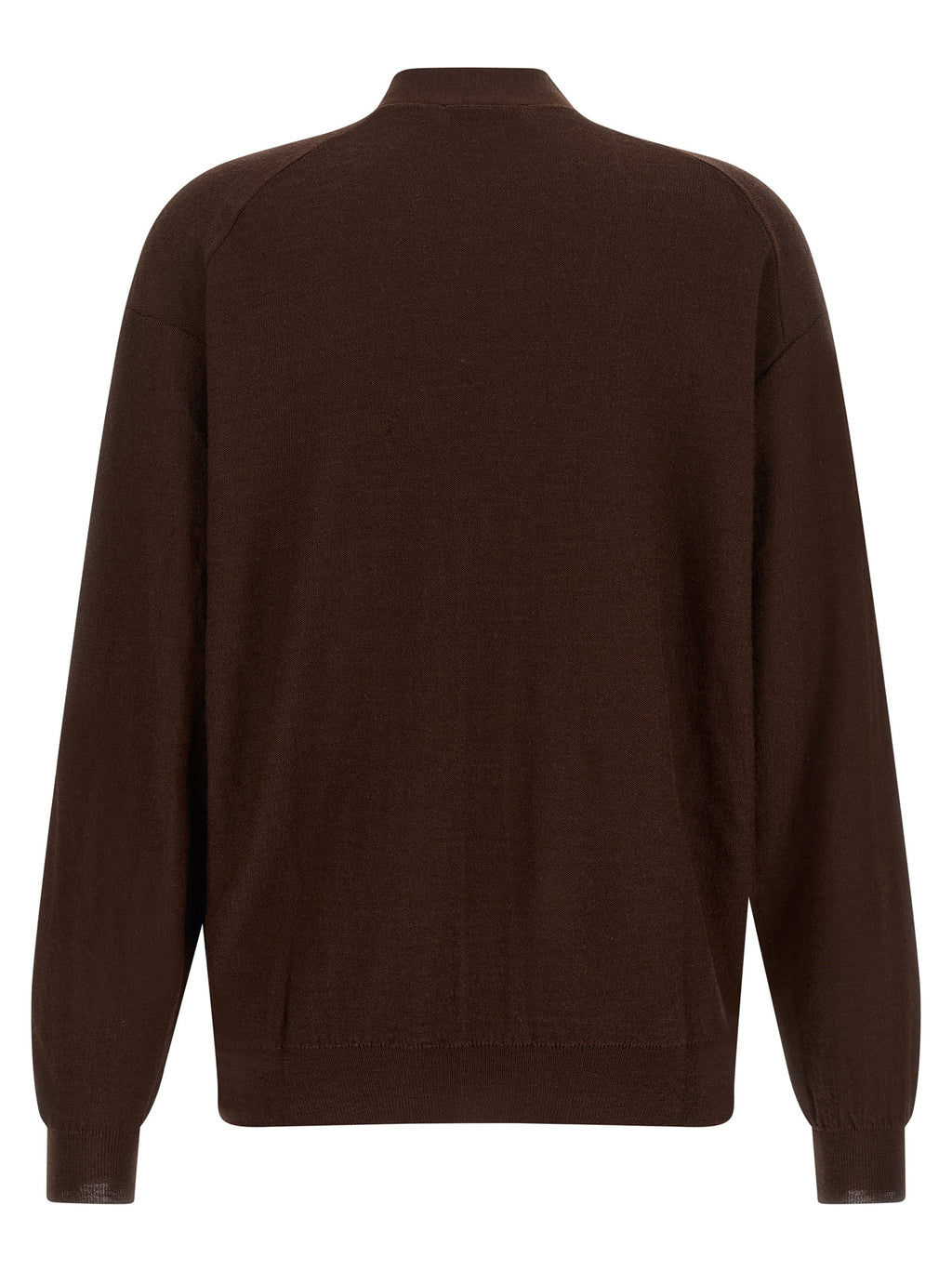 Lemaire Bordeaux Wool Cardigan