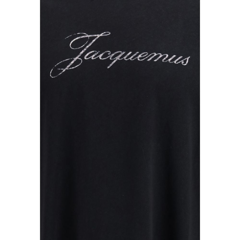Jacquemus Black Cotton Long Sleeve T-Shirt