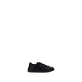 Valentino Garavani Black Calf Leather Bos Taurus Sneakers