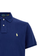 Polo Ralph Lauren Blue Cotton Polo Shirt