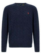 Polo Ralph Lauren Blue Wool Cardigan