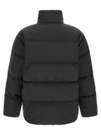 Saint Laurent Black Polyester Full-Length Jacket