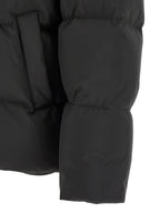 Saint Laurent Black Polyester Full-Length Jacket