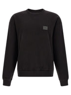 Dolce & Gabbana Black Cotton Sweatshirt