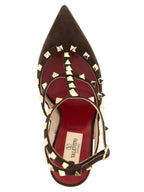 Valentino Garavani Brown Calfskin High Heel Pumps