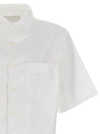 Prada White Cotton Blouse