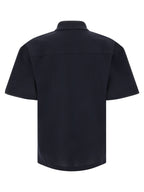 Saint Laurent Blue Cotton Polo Shirt