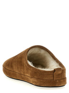Balenciaga Brown Calfskin Mules