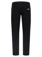 Dolce & Gabbana Black Cotton Slim Fit Jeans