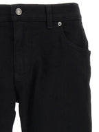 Dolce & Gabbana Black Cotton Slim Fit Jeans