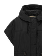 Max Mara Black Polyamide Sleeveless Jacket