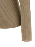 Max Mara Beige Silk Cardigan