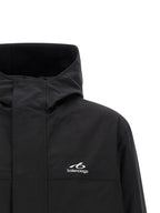 Balenciaga Black Polyester Parka