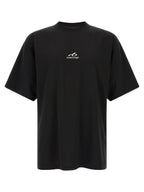 Balenciaga Black Cotton T-Shirt