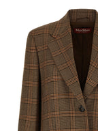 Max Mara Brown Wool Blazer
