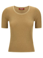 Max Mara Gold Polyamide T-Shirt