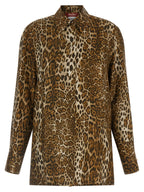 Max Mara Brown Silk Blouse