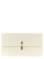 Furla White Calfskin Clutch Bag