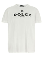 Dolce & Gabbana White Cotton T-Shirt