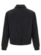 Ami Paris Black Cotton Bomber