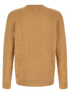 Polo Ralph Lauren Beige Wool Cardigan