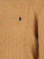 Polo Ralph Lauren Beige Wool Cardigan