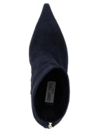Jimmy Choo Blue Leather Ankle Boots