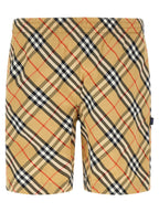 Burberry Beige Polyamide Swim Shorts