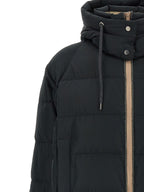 Brunello Cucinelli Black Cotton Full-Length Jacket