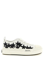 Amiri White Cotton Low Top Sneakers
