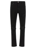 Amiri Black Cotton Slim Fit Jeans