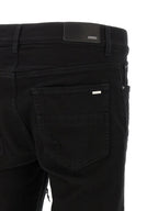 Amiri Black Cotton Slim Fit Jeans