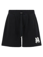 Amiri Black Cotton Bermuda Shorts