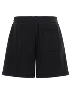 Amiri Black Cotton Bermuda Shorts
