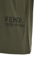 Fendi Bicolor Cotton T-Shirt