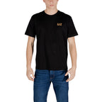 EA7 Emporio Armani Bicolor Cotton T-Shirt