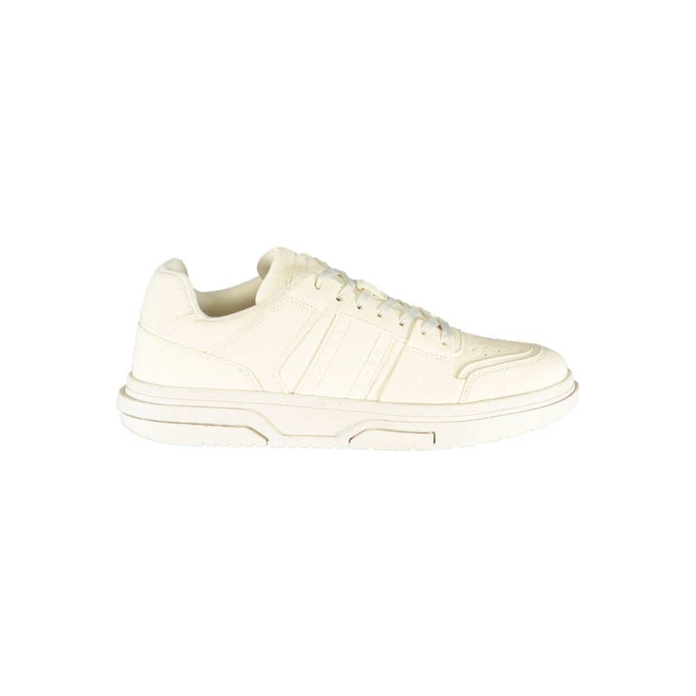 Tommy Hilfiger White Polyester Women Sandal